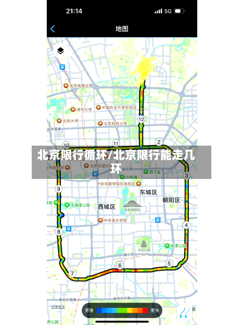 北京限行循环/北京限行能走几环