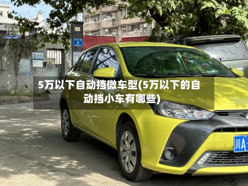 5万以下自动挡微车型(5万以下的自动挡小车有哪些)