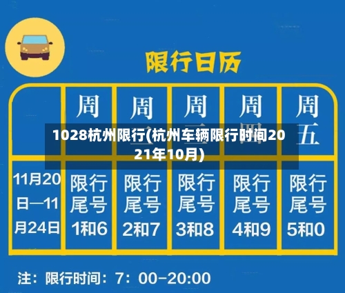 1028杭州限行(杭州车辆限行时间2021年10月)-第3张图片