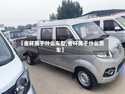 【金杯属于什么车型,金杯属于什么货车】