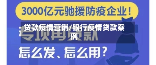 贷款疫情营销/银行疫情贷款案例-第2张图片