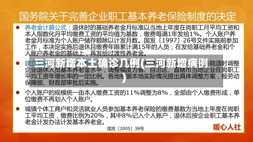 三河新增本土确诊几例(三河新增病例)