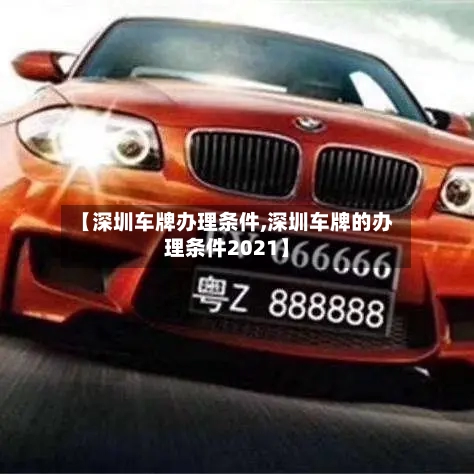 【深圳车牌办理条件,深圳车牌的办理条件2021】-第2张图片