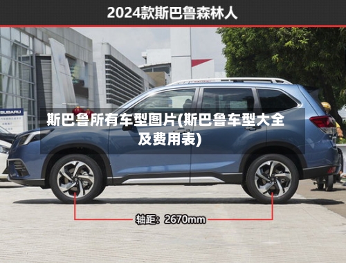 斯巴鲁所有车型图片(斯巴鲁车型大全及费用表)