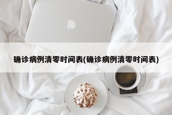 确诊病例清零时间表(确诊病例清零时间表)